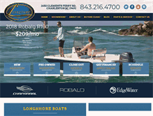 Tablet Screenshot of longshoreboats.com